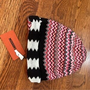Missoni Multicolor Zigzag Beanie